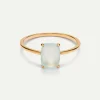 ANILLO BEATRIZ CALCEDONIA GOLD