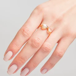 ANILLO MIDNIGHT LABRADORITE GOLD