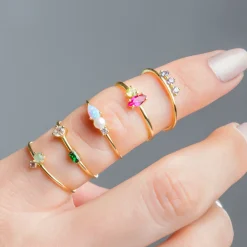 ANILLO OPAL GOLD
