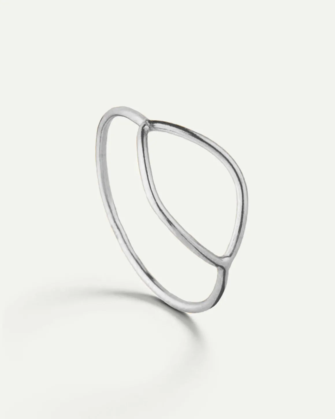 ANILLO OVAL SILVER