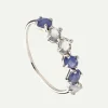 ANILLO SAPPHIRE BLUE SILVER