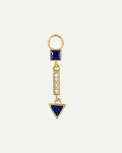 CHARM ALLOY BLUE GOLD