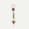 CHARM ALLOY PURPLE GOLD