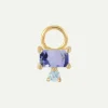 CHARM CHERRY BLUE GOLD