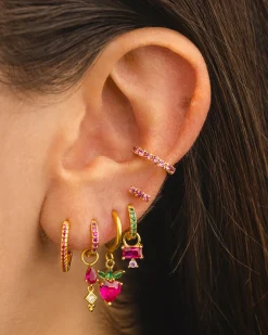 CHARM CHERRY PINK GOLD
