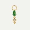 CHARM KLIM GREEN GOLD