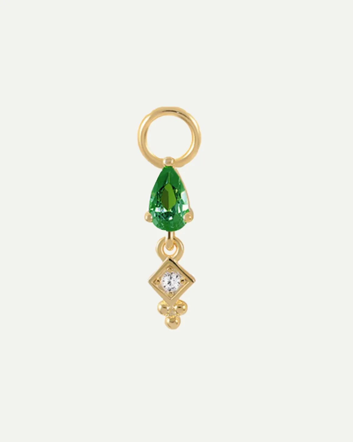 CHARM KLIM GREEN GOLD