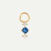 CHARM NORA BLUE GOLD