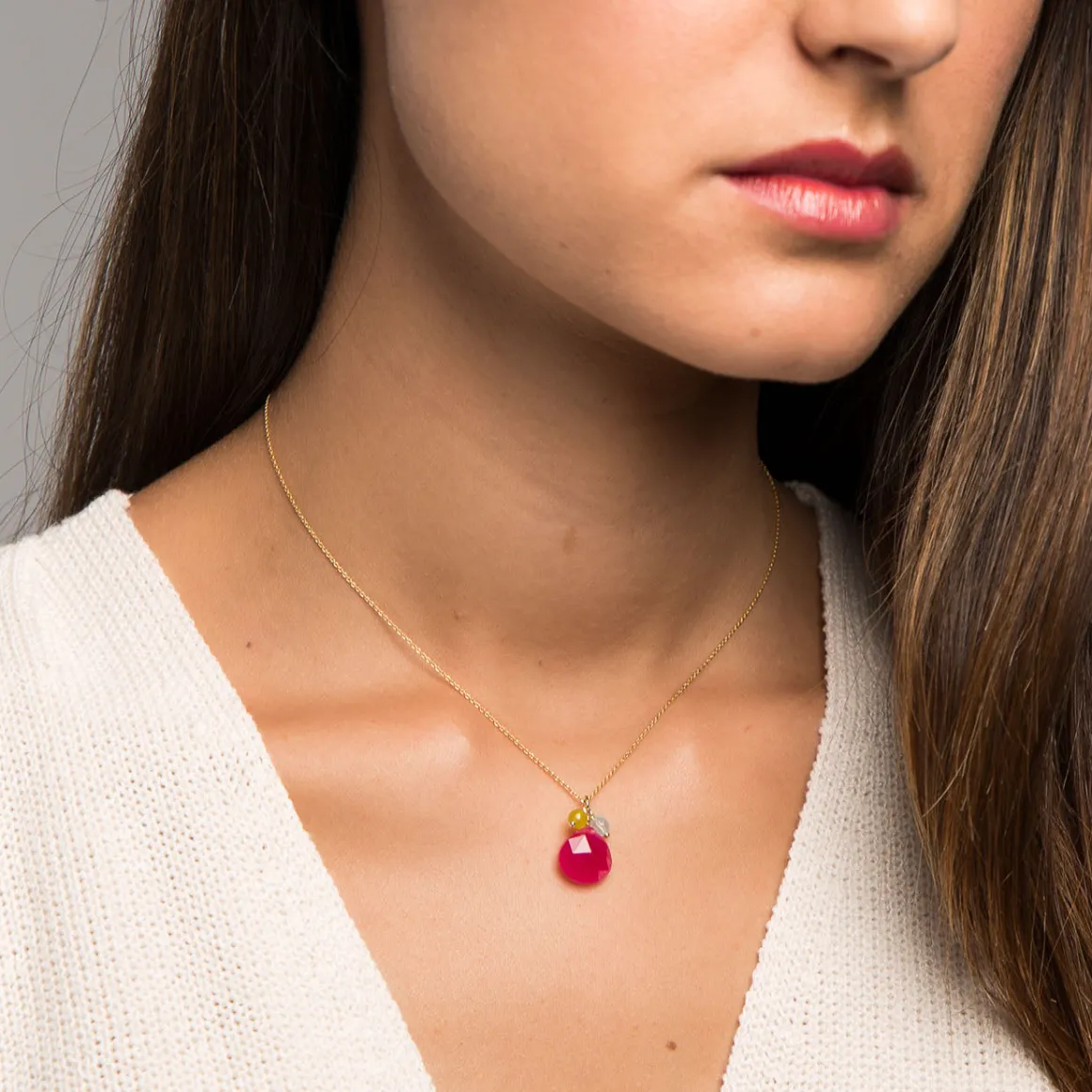 COLLAR WENDY MINI PINK