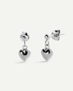 PENDIENTES ALMA DOT SILVER