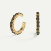 PENDIENTES ARLA BLACK GOLD