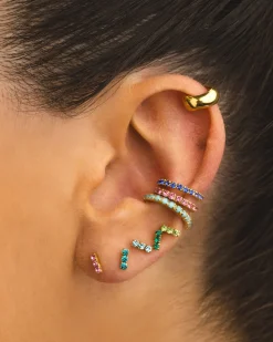 PENDIENTES ARLA BLUE SILVER