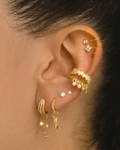 PENDIENTES ARLA DROPS SILVER