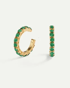 PENDIENTES ARLA GREEN GOLD