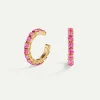 PENDIENTES ARLA MINI PINK GOLD