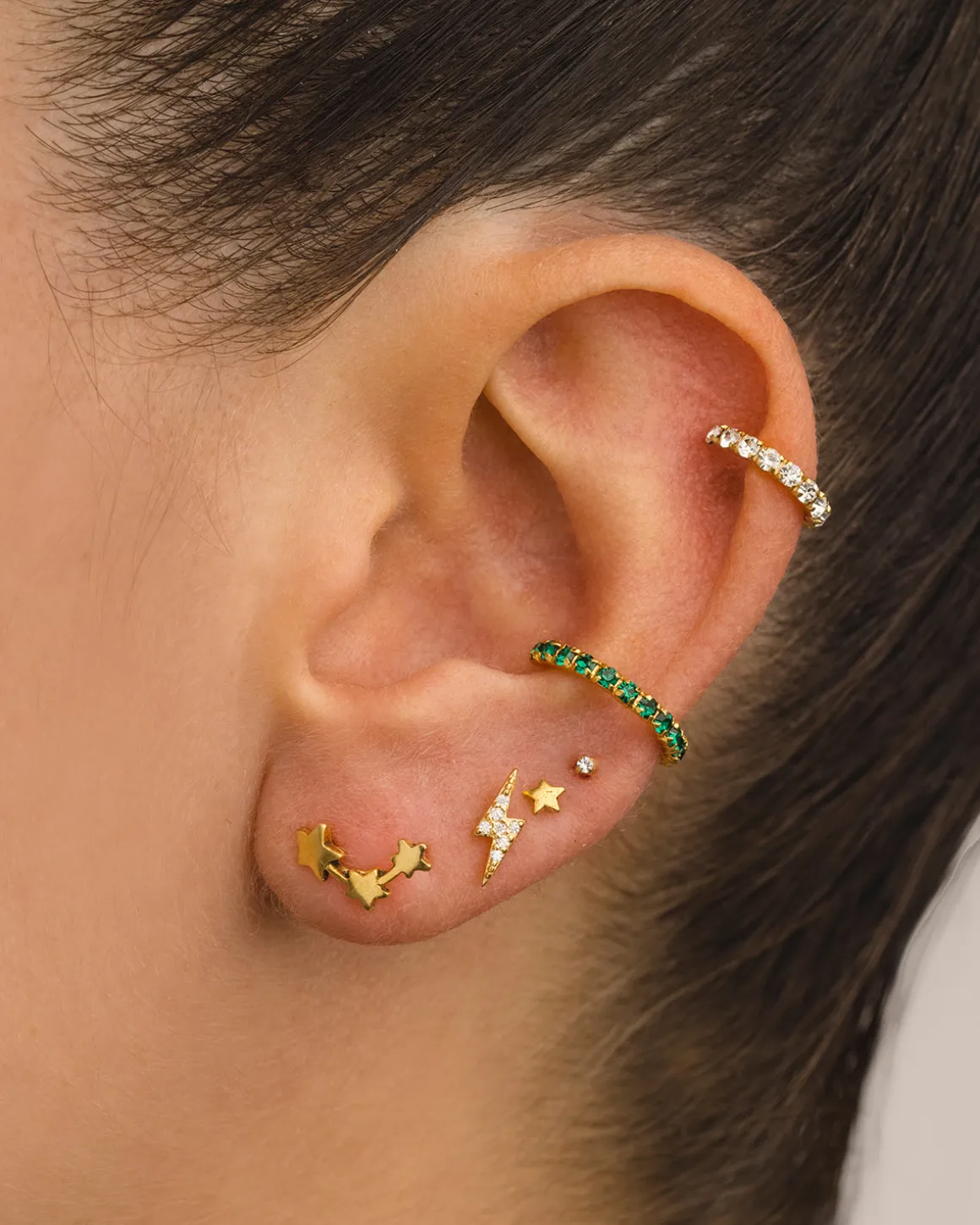 PENDIENTES ARLA MINI SILVER