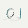 PENDIENTES ARLA MINI TURQUOISE SILVER