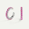 PENDIENTES ARLA PINK SILVER
