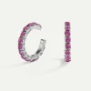 PENDIENTES ARLA PURPLE SILVER