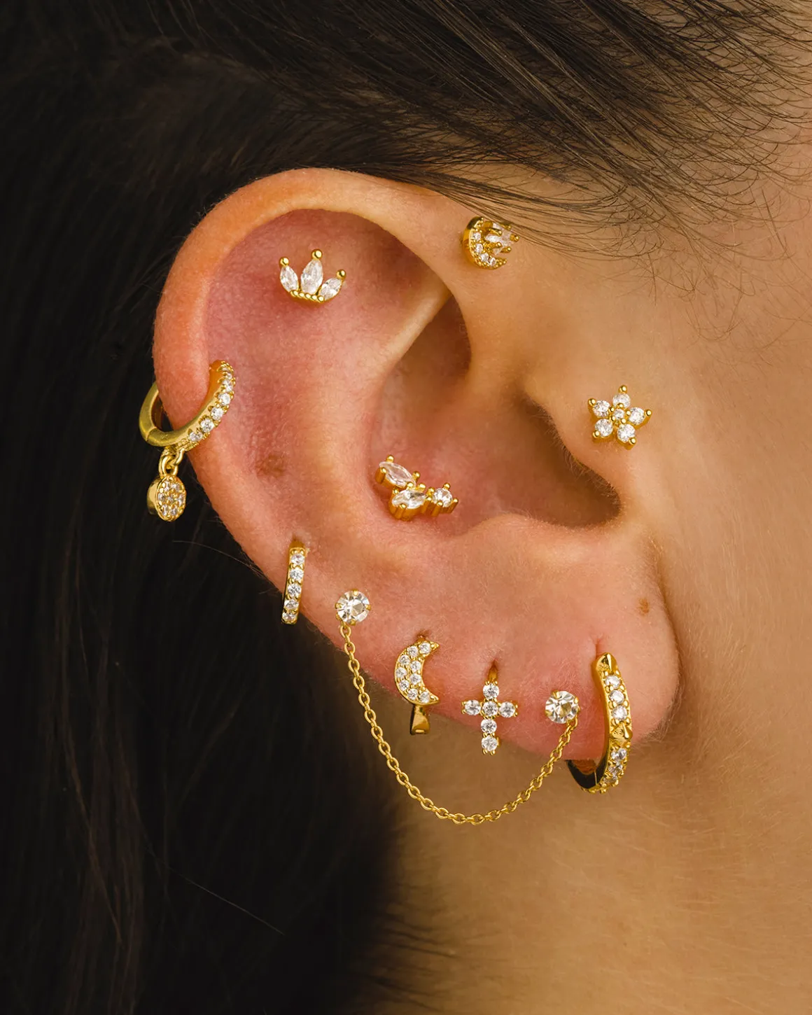 PENDIENTES ARLET GOLD