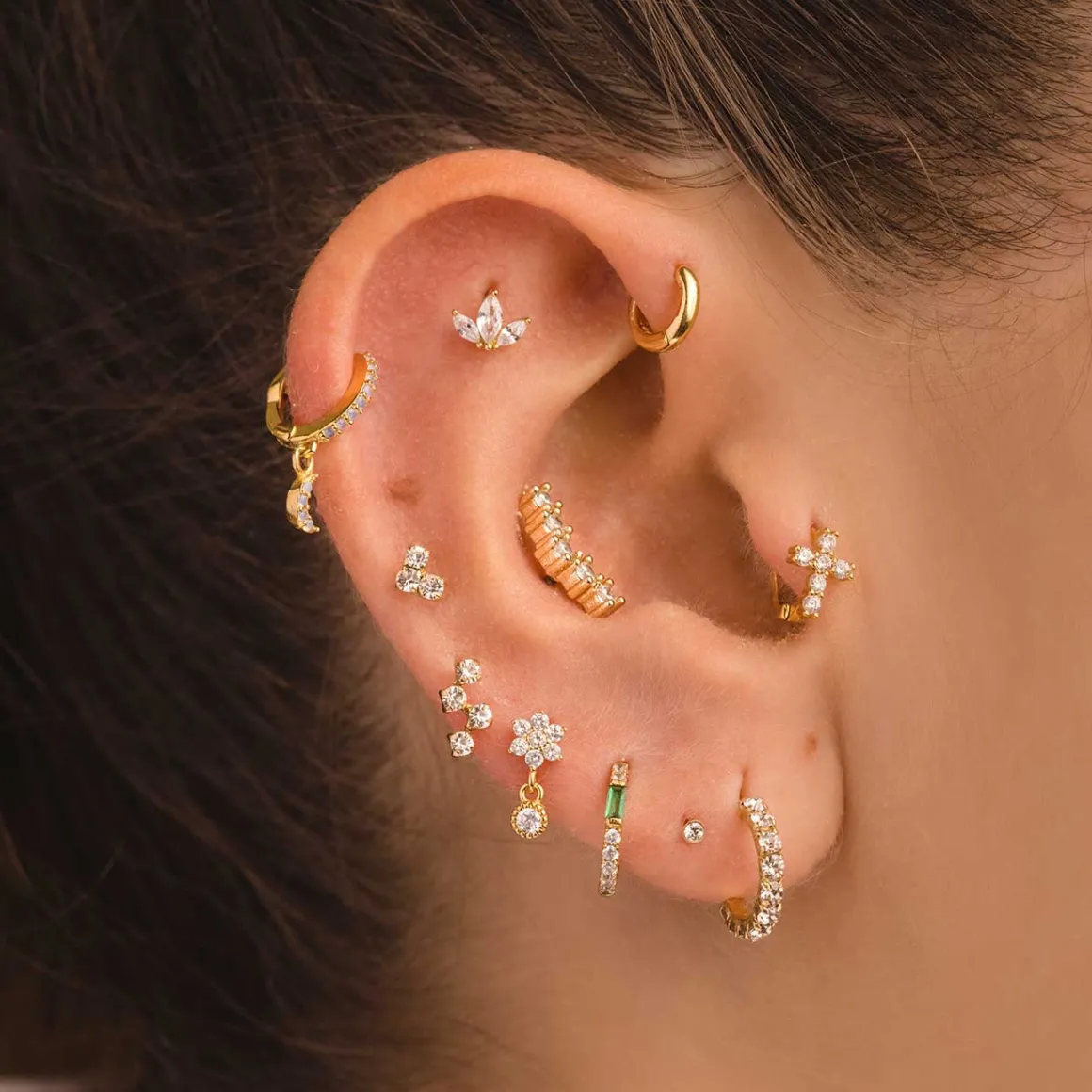 PENDIENTES ARLET GOLD