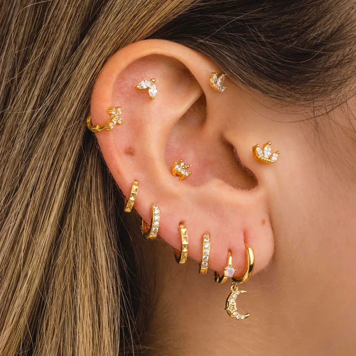 PENDIENTES ARLET GOLD