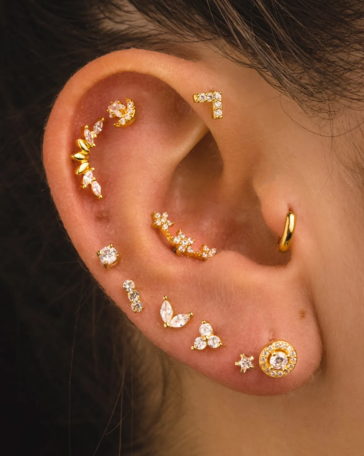 PENDIENTES ASTRA GOLD