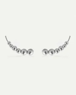 PENDIENTES BALLS MAXI SILVER