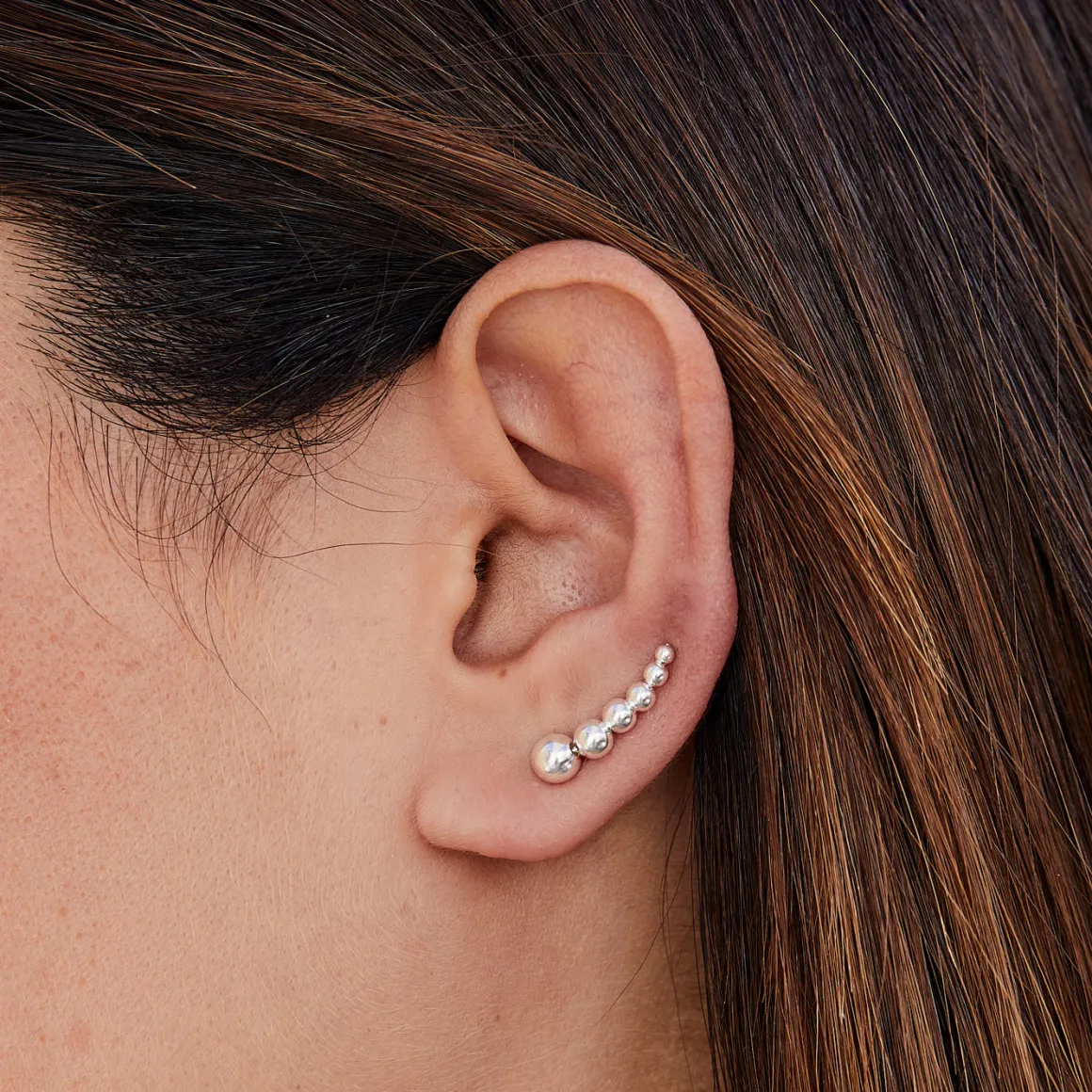 PENDIENTES BALLS MAXI SILVER