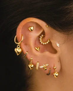 PENDIENTES BEE GOLD