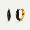 PENDIENTES BELMA BLACK GOLD