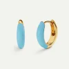 PENDIENTES BELMA BLUE GOLD