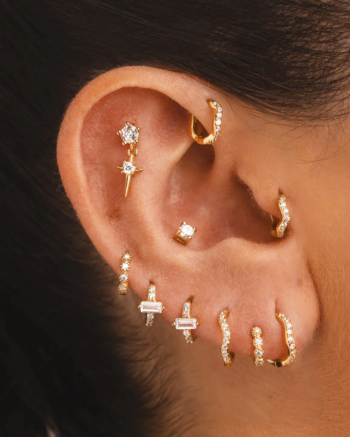 PENDIENTES BIMBA GOLD