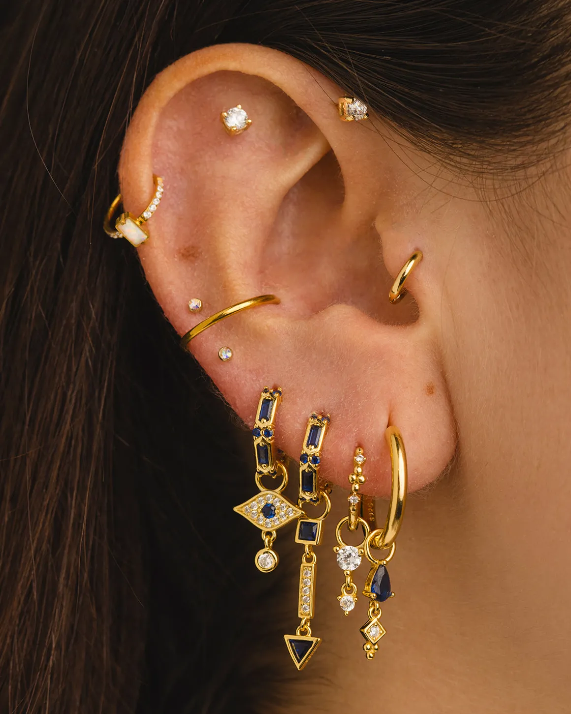 PENDIENTES BOLT SILVER