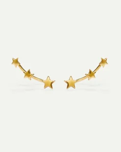 PENDIENTES CASIOPEA GOLD