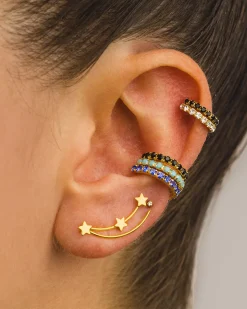 PENDIENTES CASIOPEA HALO SILVER