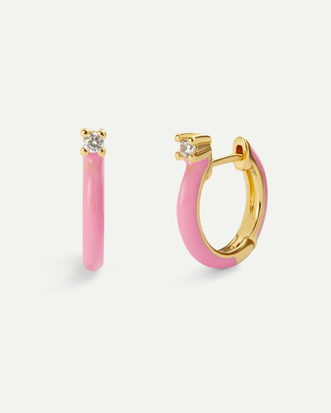 PENDIENTES CERES PINK GOLD