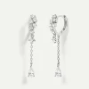 PENDIENTES CHAMPAGNE SILVER