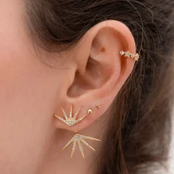 PENDIENTES CLOVER MINI GOLD
