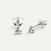 PENDIENTES CLOVER MINI SILVER