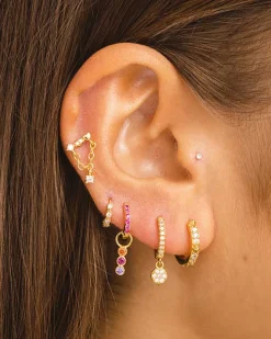 PENDIENTES COINS GOLD