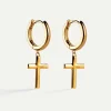 PENDIENTES CROIX GOLD