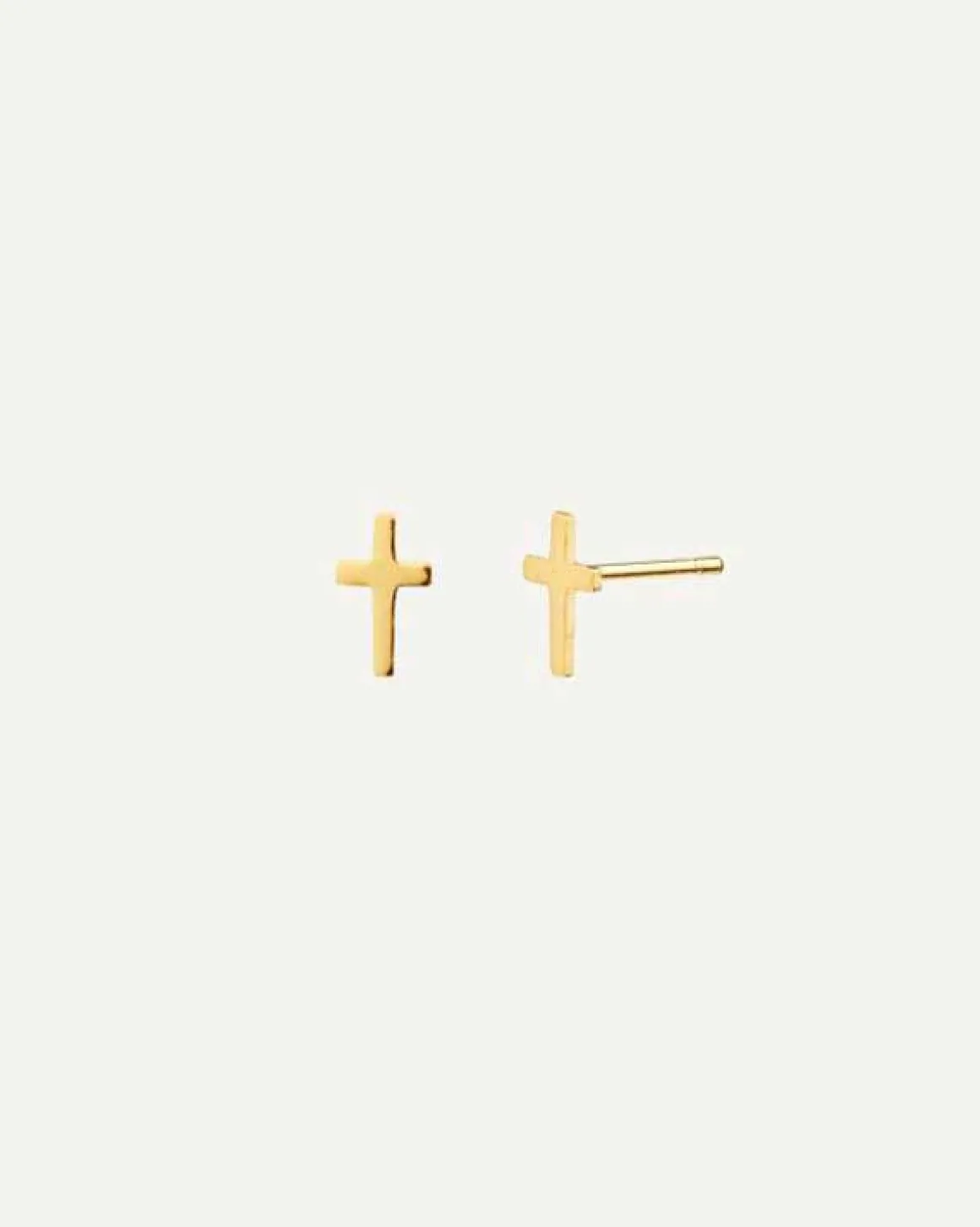 PENDIENTES CROIX MINI GOLD