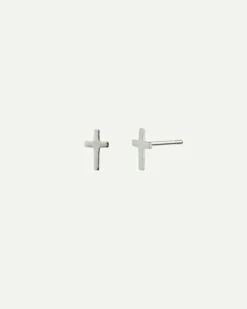 PENDIENTES CROIX MINI SILVER