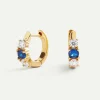 PENDIENTES DANA BLUE GOLD