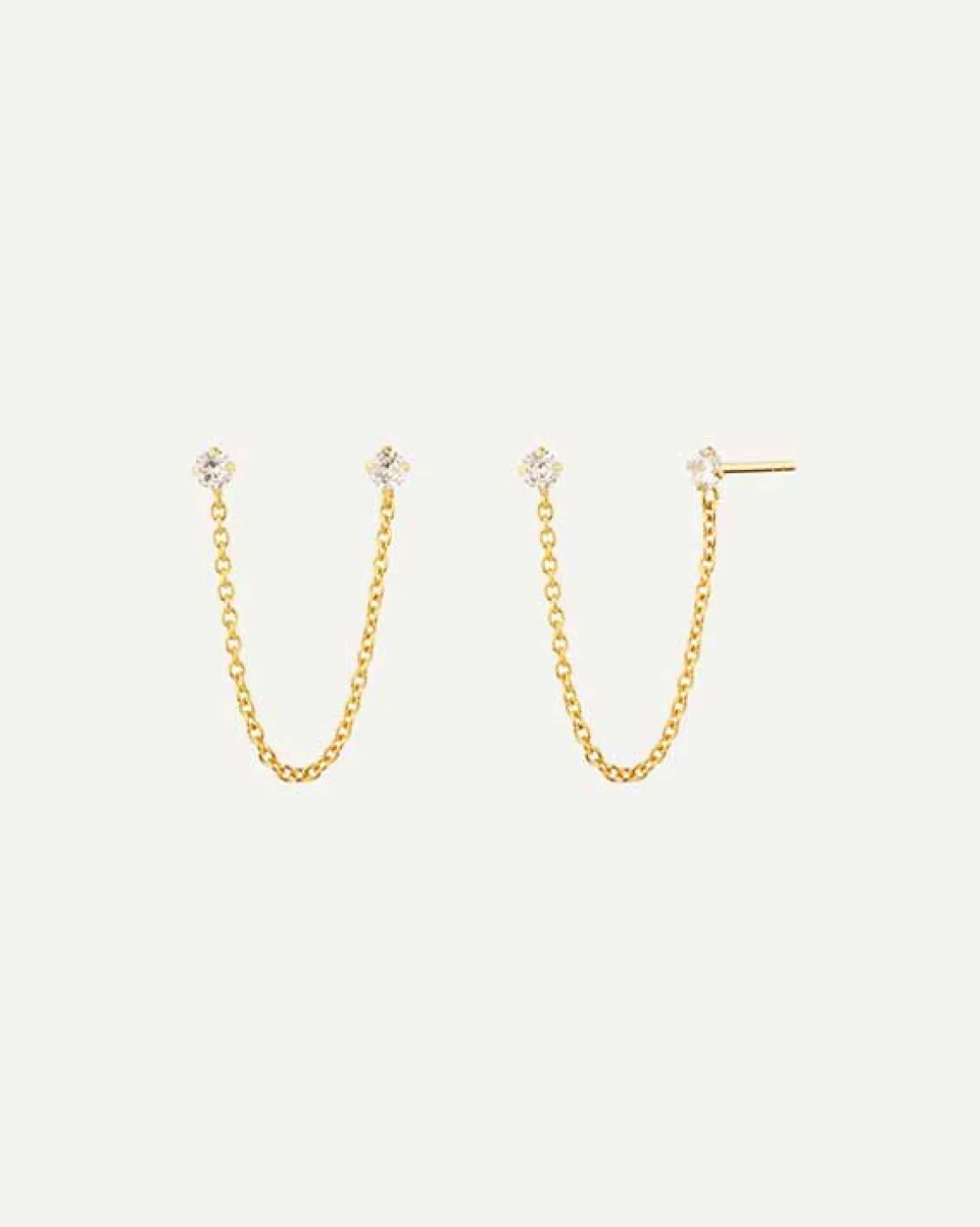 PENDIENTES DIMMER CHAIN GOLD