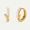 PENDIENTES ELDA PINK GOLD