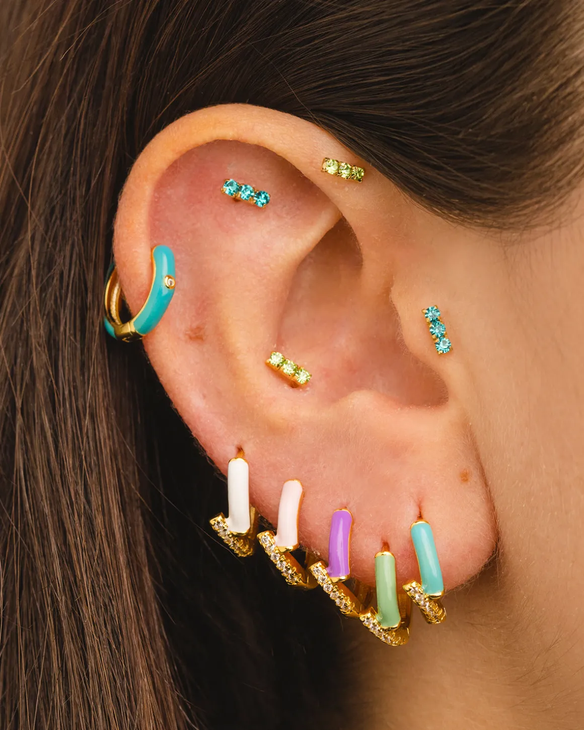 PENDIENTES ELDA TURKIS GOLD
