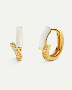 PENDIENTES ELDA WHITE GOLD
