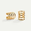 PENDIENTES ELEKTRA GOLD